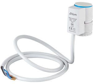 Actuador electrotérmico con microrruptor auxiliar