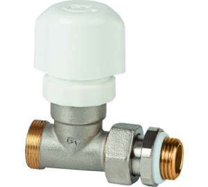 Valvula termostatizable recta para tubo de cobre, PEX y Multicapa con GE-System