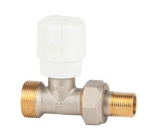 Válvula manual recta para tubo de cobre, PEX y multicapa con GE System