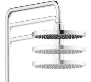 Columna monomando extensible con Kit  Cromado Basik